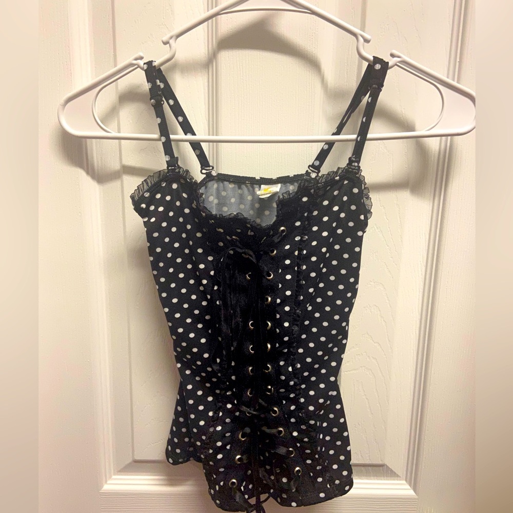 Women’s Polka Dotted Corset - Small/32 size
